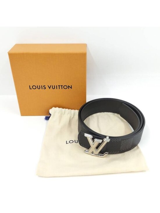 Louis Vuitton Belt LV Dimension Reversible Graphite